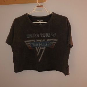 Van Halen Crop Top